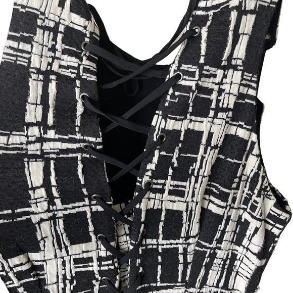 New! Anthropologie Maeve Women’s Small A-Line Midi Dress Black Sleeveless $160 - Picture 6 of 10